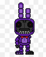 Pixel Art Gallery - Whitered Bonnie Pixel Art Emoji,Emoticon Maniac