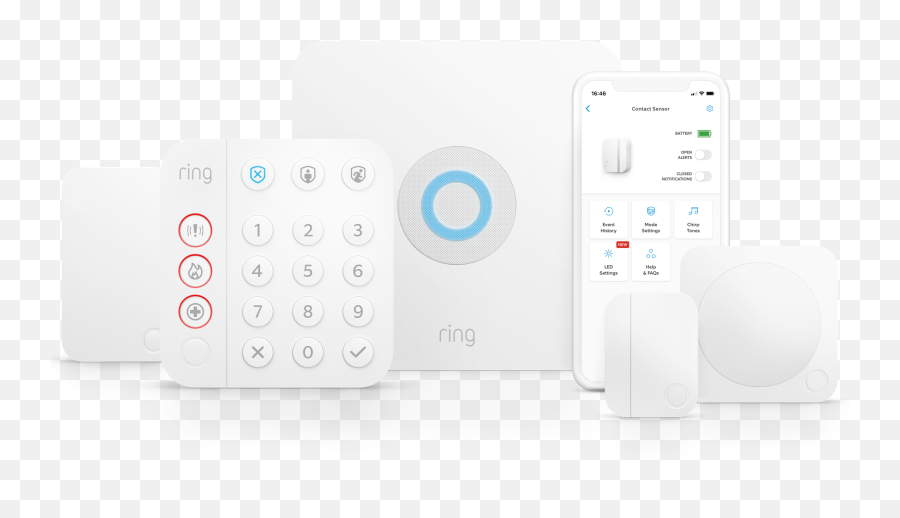 Ring Announces New Outdoor Siren And Next - Gen Alarm System Security Alarm Emoji,Snapchat Emoji Siren