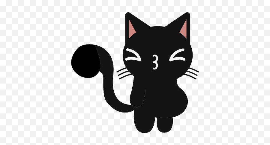 Game Information - Black Cat Clipart Transparent Background Emoji,Black Cat Emoji