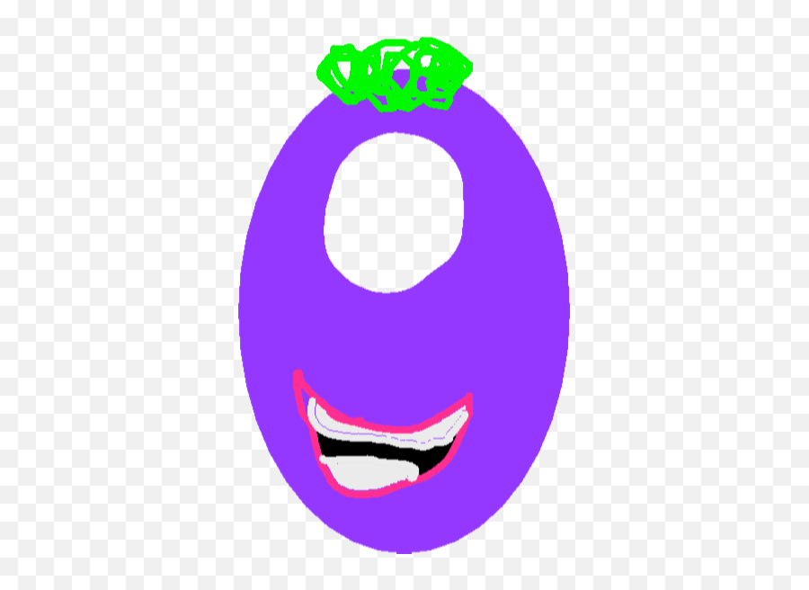 Purple Alien Googly Eyes - Happy Emoji,Goggly Eye Emoticon