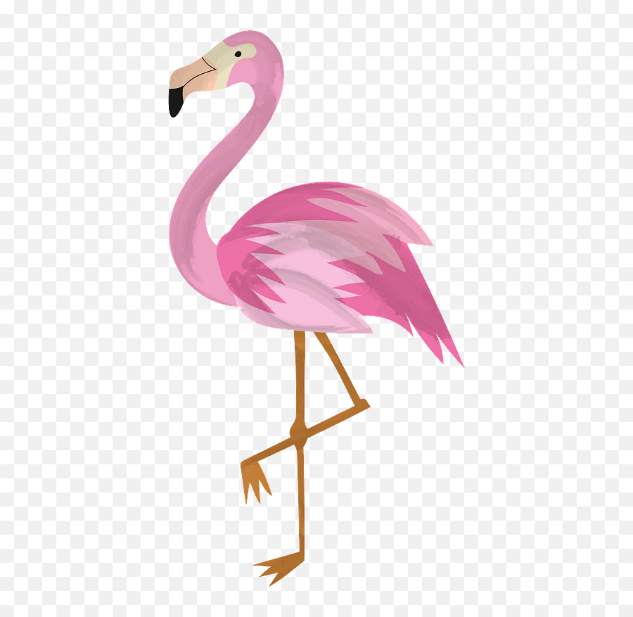 Flamingo Clipart - Png Download Full Size Clipart Printable Flamingo Clip Art Emoji,Pink Flamingo Emoji
