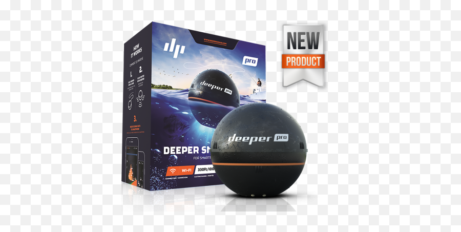 Deeper - Deeper Pro Smart Sonar Emoji,Emotion Renegadext 10ft. Kayak