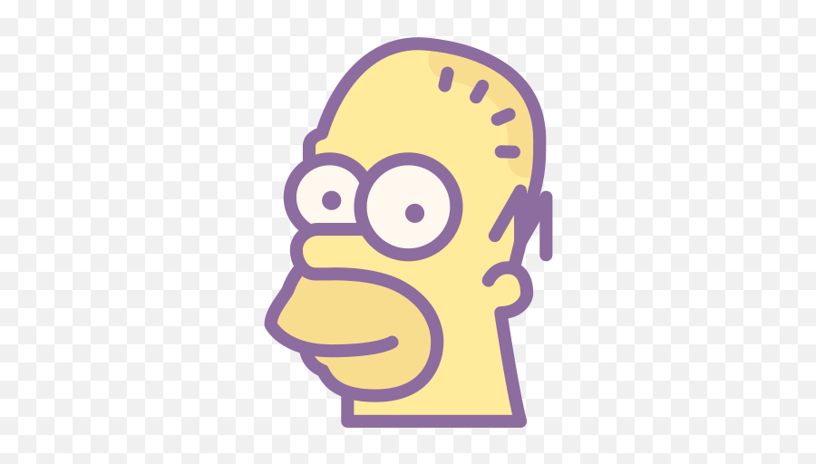 Homer Simpson Icon U2013 Free Download Png And Vector Emoji,Simpsons And Heart Emojis