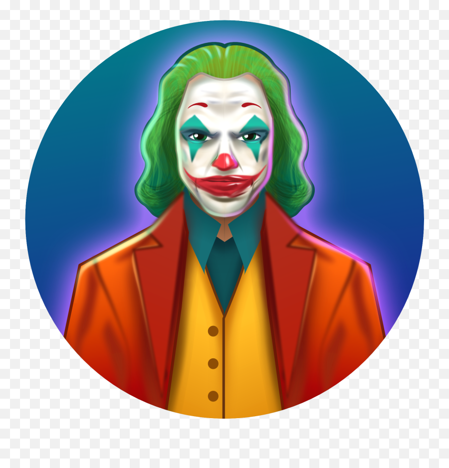 Joker Vector Clipart - Full Size Clipart 5645658 Pinclipart Emoji,Joker Emoji Without Face