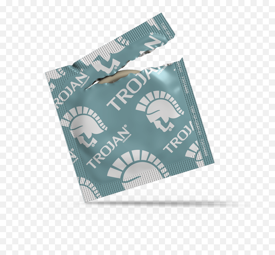 Trojan Ultra Thin Lubricated Condoms Trojan Emoji,6 Differrent Emojis On 1 Peice Of Paper