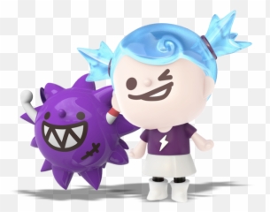 Home Baida Asia Emoji,Purple Raindrop Emoji