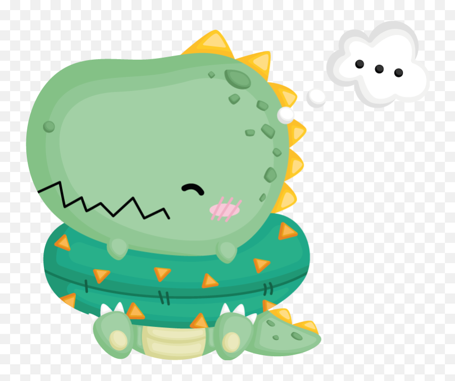 Cartoon Dinosaur Cute Dragon Wall Decal Emoji,Dragon Emoji Gif