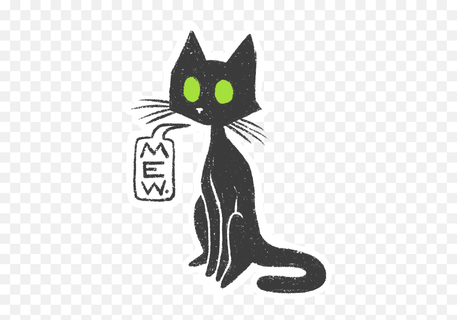 Ios Messaging Sticker Packs On Behance Emoji,Black Cat Emoji Ios