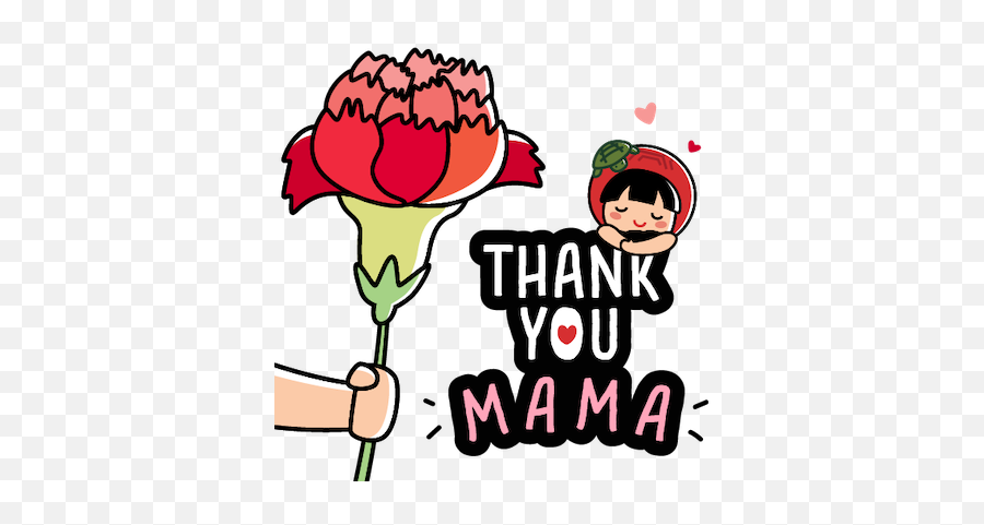 Ang Ku Kueh Girl - Love Mum By Ang Ku Kueh Girl Pte Ltd Language Emoji,Mummy Emoji