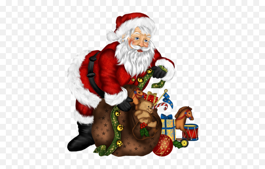 Image Du Blog Chezvaleriecenterblognet Personajes De - Clip Art Emoji,Father Christmas Emoji