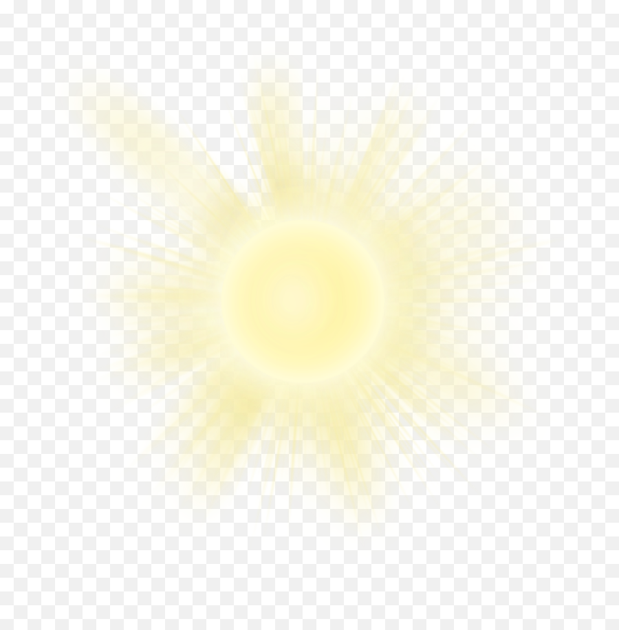 Transparent Realistic Sun Png Clipart - Dot Emoji,Lens Flare Emoji