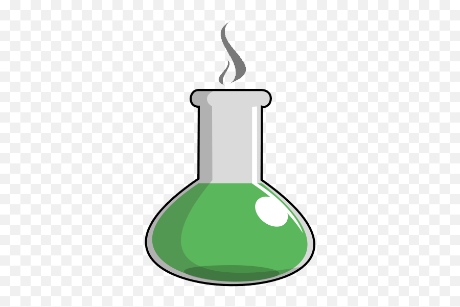 Chemistry Flask Clip Art Furthermore - Science Flask Clipart Png Emoji,Flask Emoji