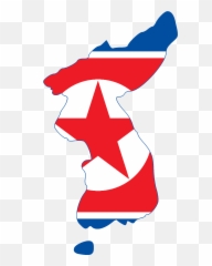 North Korea Flag With Map Graphics - Korea North Korea Flag Ladbroke Grove Emoji,Afg Flag Emoji