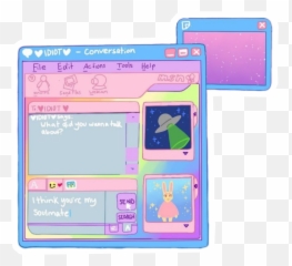 Computadora Aesthetic Ventana Sticker By Ornella Fermi - Stickers Aesthetic De Computadoras Emoji,Emojis En Computadora