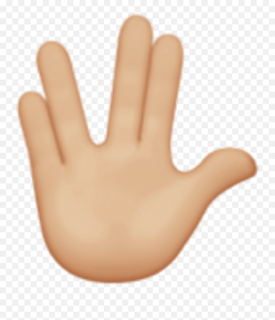 Emoji Clipart Hand Emoji Hand Transparent Free For Download - Iphone Peace Hand Emoji,Transparent Alien Emoji