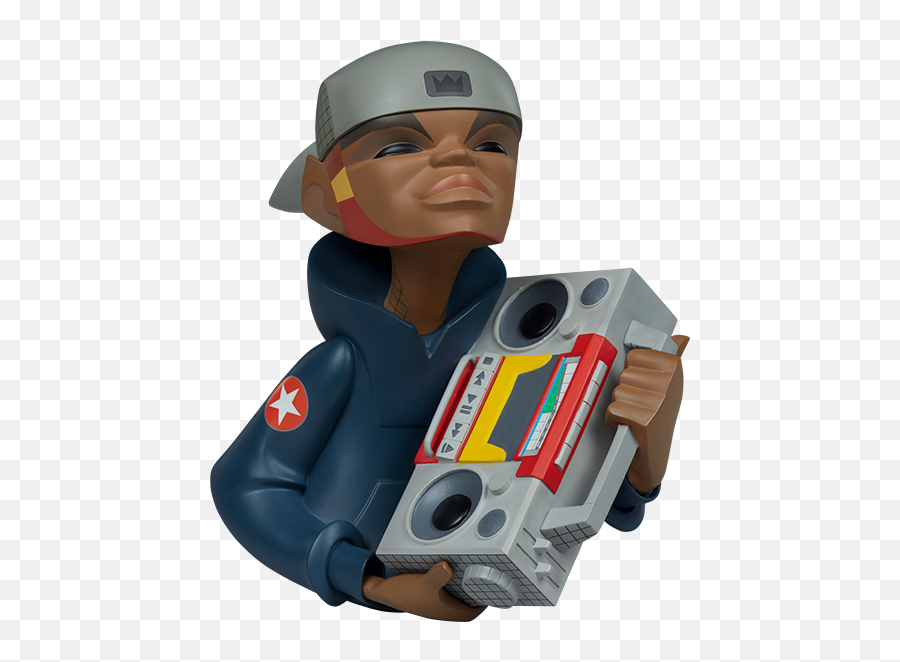 Ghetto Blaster Designer Toy - Ghetto Toys Emoji,Vinyl Toy + Change Emotions