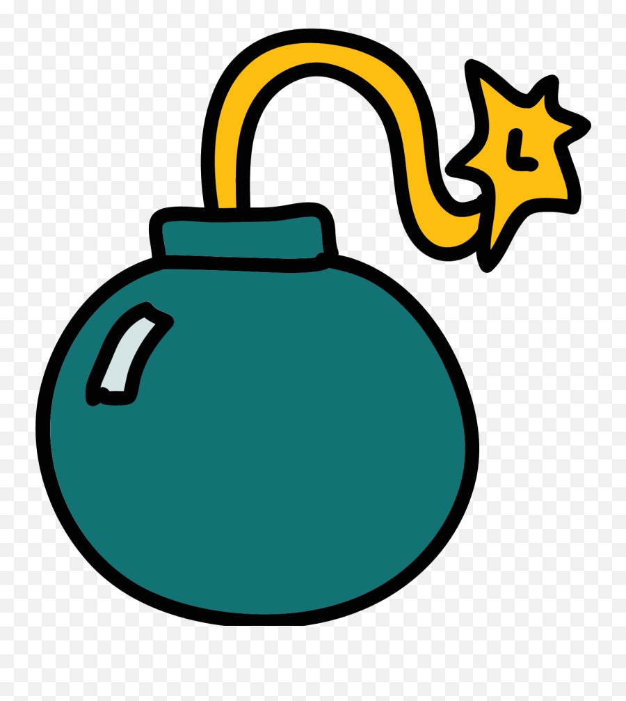 Explosion Clipart Gas Bomb Explosion - Explosion Emoji,Star Gun Bomb Emoji