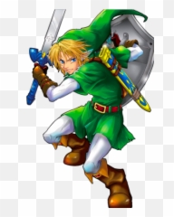 Link - Link Ocarina Of Time Manga Drawing Emoji,Link 4 Swords Emotions