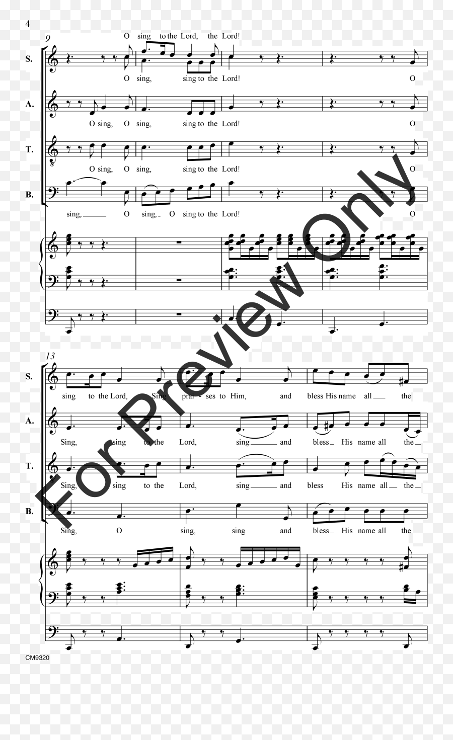Let The Heavens Rejoice Satb By Janet Whi Jw Pepper - All Is Full Of Love Sheet Music Emoji,Heaven's Just Emotion