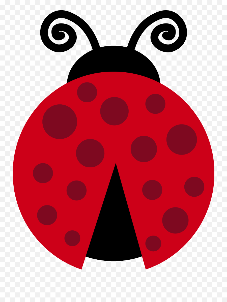Girl And Ladybugs Clip Art - Dibujo Vaquita De San Antonio Emoji,Mariquita Emoticon