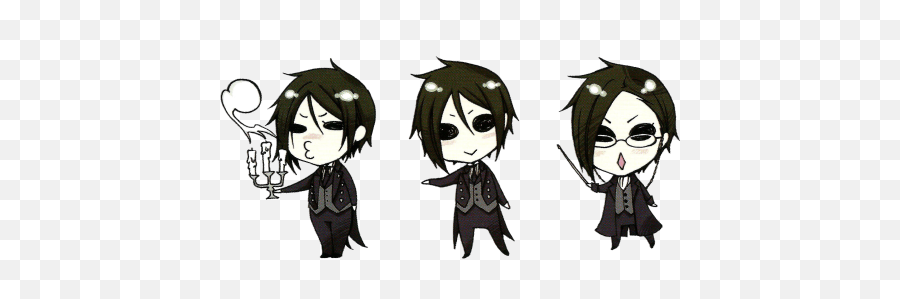 Pin - Black Butler Png Gif Emoji,Sebastian Emoticons Black Butler