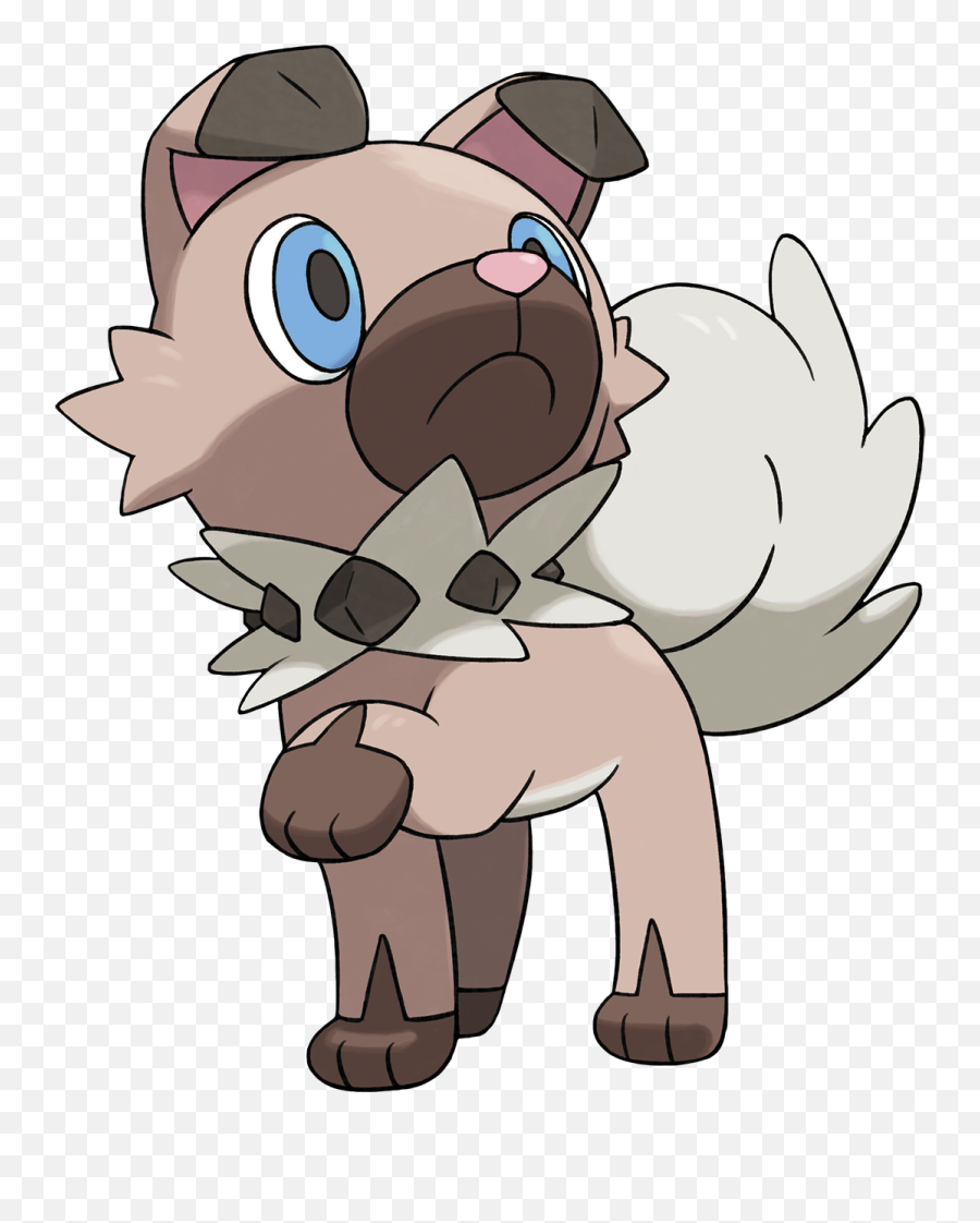 Pokemon - Rockruff Png Emoji,Emotion Vs Logic Pokemon