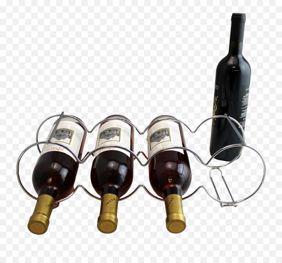 Wine Rack - Barware Emoji,Small Emoticon Of Popping Wine Bottle