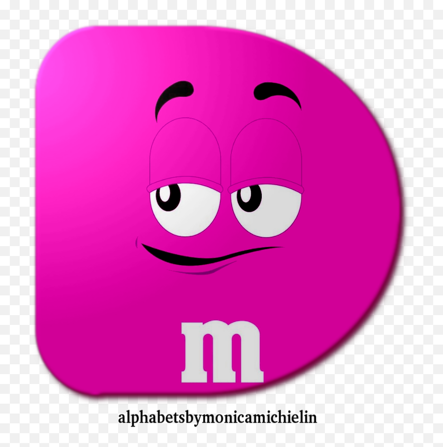 Monica Michielin Alphabets 1 - Purple Mu0026m Chocolate Fondos De Pantalla De Emanems Emoji,Emoticon De Chocolate