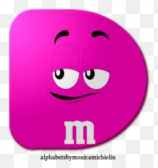 Monica Michielin Alphabets 1 - Purple Mu0026m Chocolate Fondos De Pantalla De Emanems Emoji,Emoticon De Chocolate