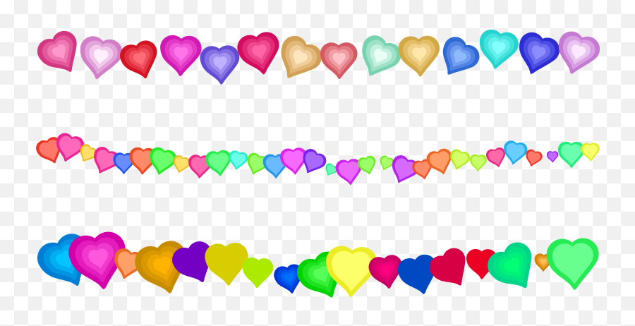 Free Clipart Heart Page Border Decorations Prawny - Mattheww 22 37 40 Emoji,Pretty Emoticon Borders
