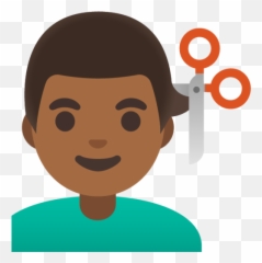 Medium Emoji,Brown Skin Haircutting Emojis