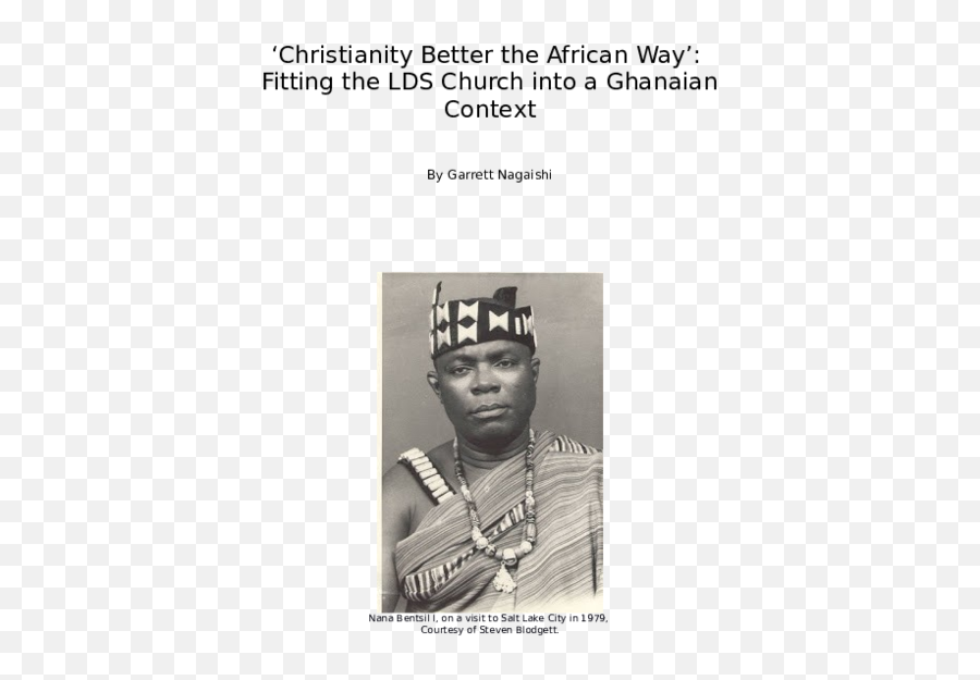 Doc U0027christianity Better The African Wayu0027 Fitting The Lds - Photo Caption Emoji,The Juliana Theory Emotion Is Dead Rar
