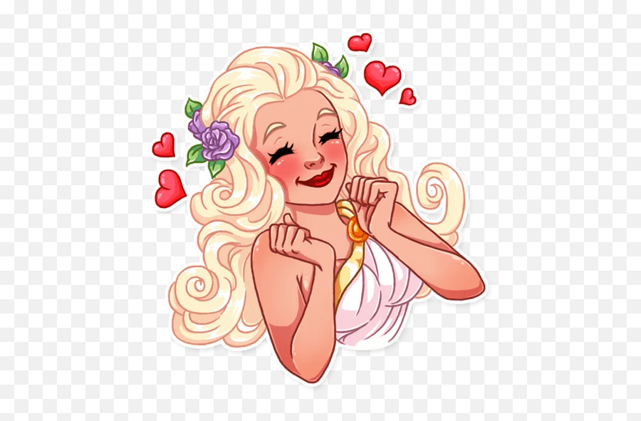 Girl In Love Stickers - Live Wa Stickers For Women Emoji,Desenho Emotions Whatsapp