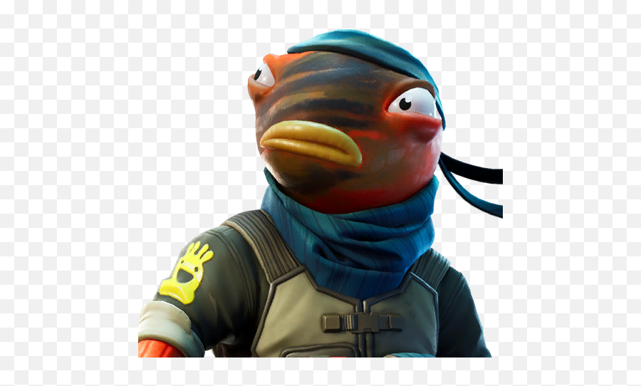 Fortnite Skeptical Emoji - Png Pictures Images Triggerfish Fortnite,All Emojis With Fish