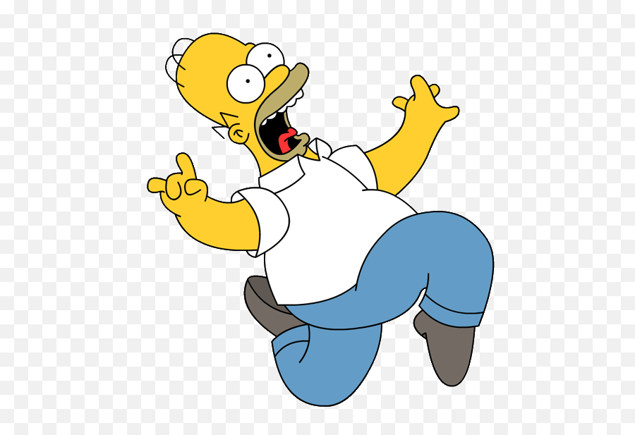 Homer Simpson - Homer Simpson Laughing Png Emoji,Homer Simpson Emoji