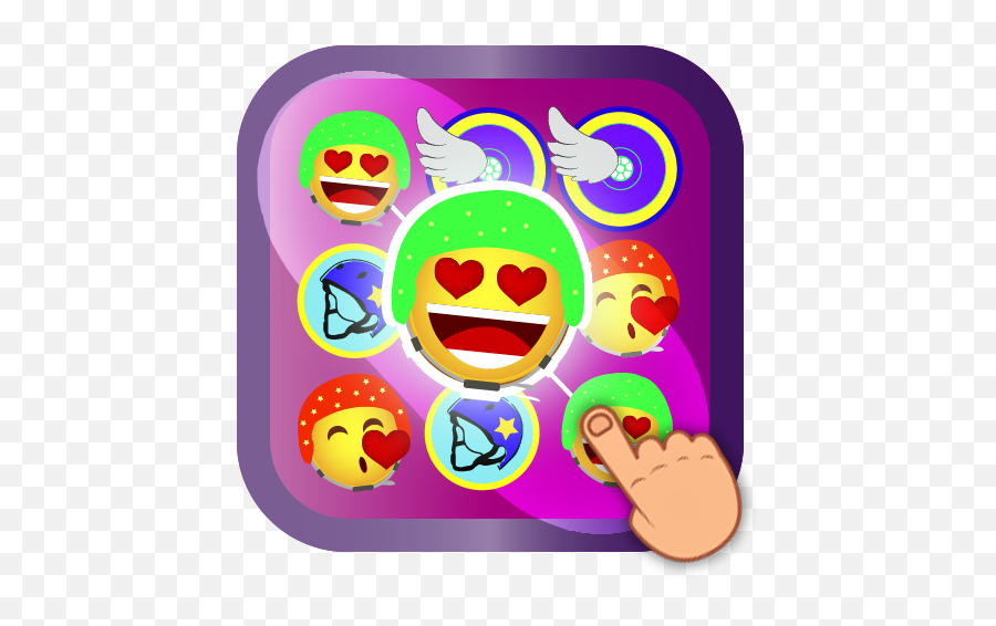 Roller Emoji Pop Luna - Happy,Boob Emojis