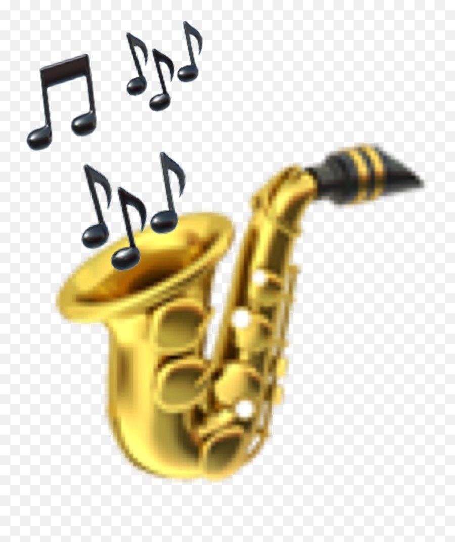 Saxophone Music Sticker By Im Back But Not Posting Emoji,Musical Instruments Emojis Png
