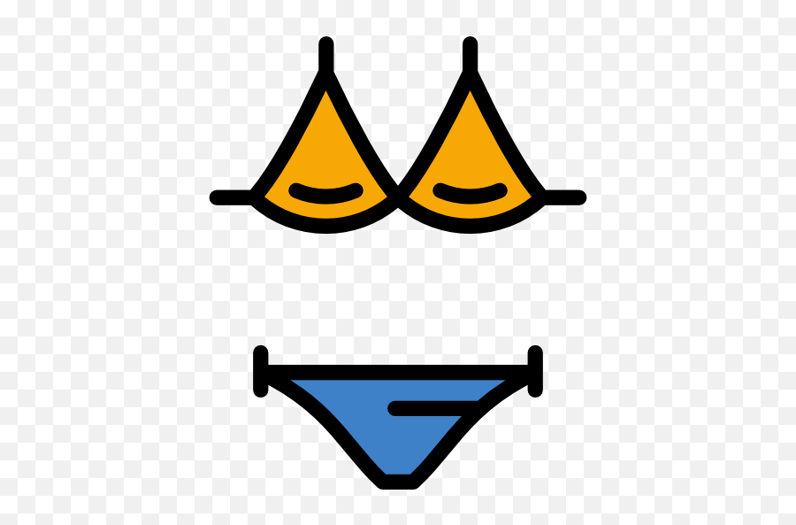 Style Fashion Summer Female Holidays Swimsuit Bikini Icon Emoji,Summer Emoticon Text.