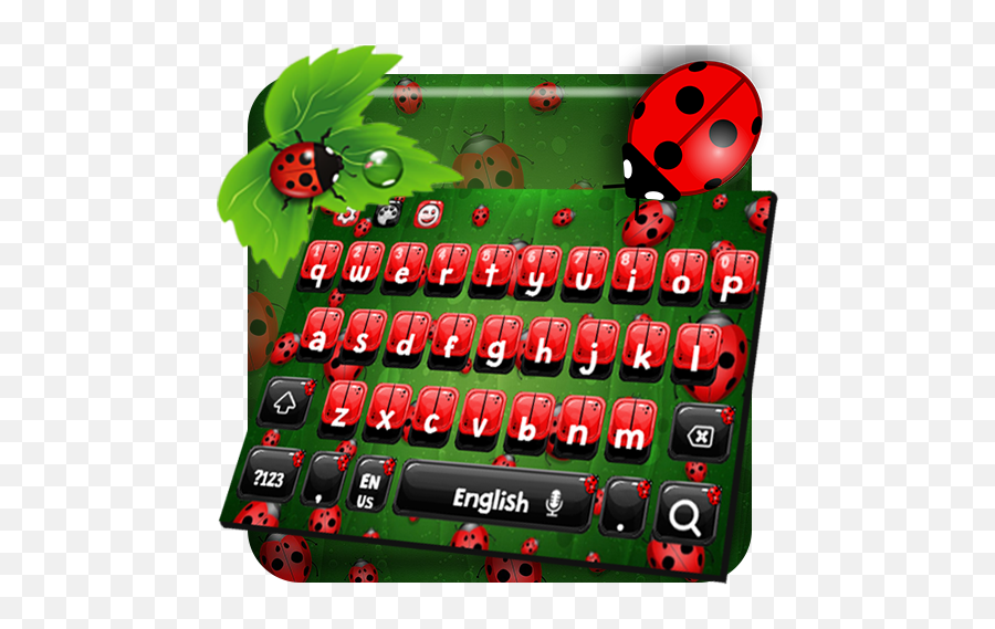 Ladybug Red Black 10001002 Apk Download - Keyboardtheme Emoji,Facebook Emoticons Ladybug
