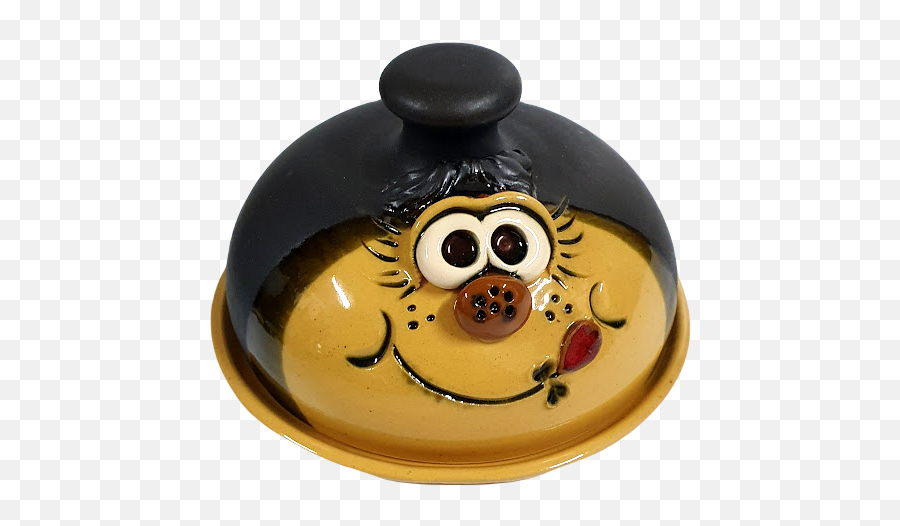 Ceramic Butter Bowl - Ceramic Pulls Shop Tevveikals Emoji,Emoticon Dish