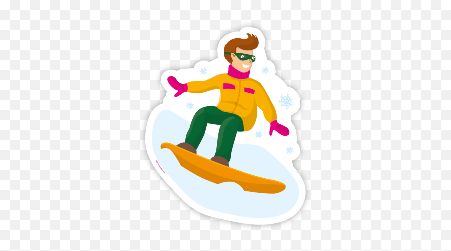 Snowboarder Emoji,Snowboarding Emoji