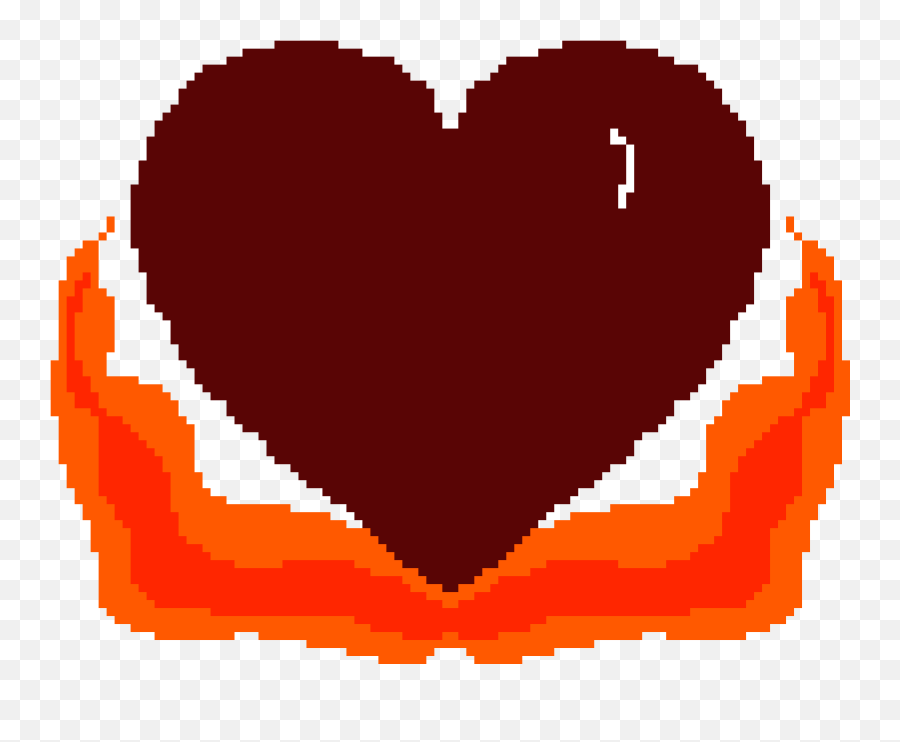 Download Hd Fire Heart - Agents Of Shield Transparent Png Emoji,Flame Heart Emoji