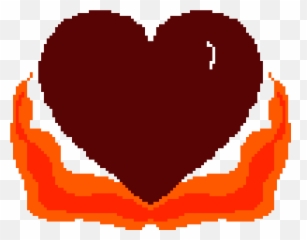 Download Hd Fire Heart - Agents Of Shield Transparent Png Emoji,Flame Heart Emoji