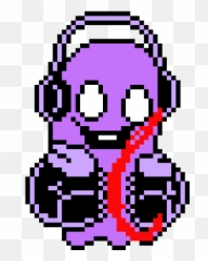 Crazed Napstablook - Dot Emoji,Injured Emoticon