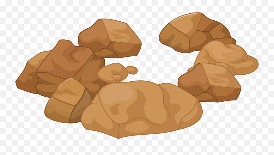 Nut Clipart Pile Nut Pile Transparent - Stone Cartoon Png Emoji,Hazelnut Emoji