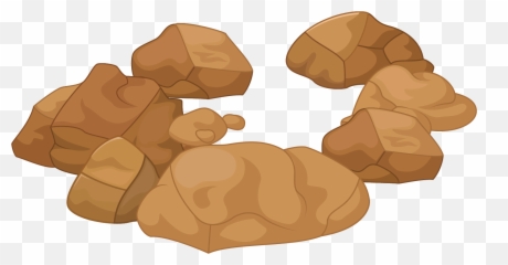 Nut Clipart Pile Nut Pile Transparent - Stone Cartoon Png Emoji,Hazelnut Emoji