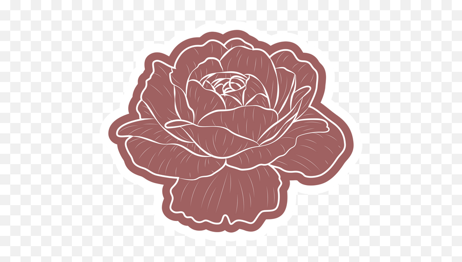Beautiful Rose Sticker - Decorative Emoji,Rose In Mouth Emoji