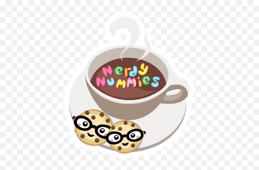 Rosanna Pansino Nerdy Nummies Sticker - Serveware Emoji,Rosanna Pansino Emoji Cookies