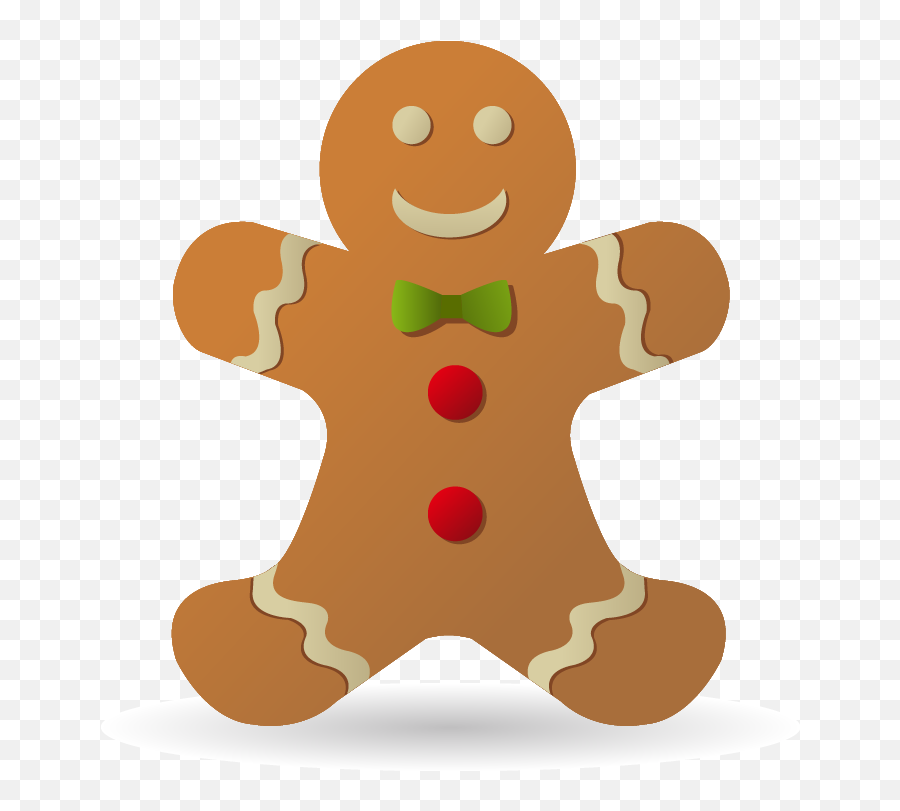 Gingerbread Man Emoji Iphone - Transparent Gingerbread Man Png,Gingerbread Emoji