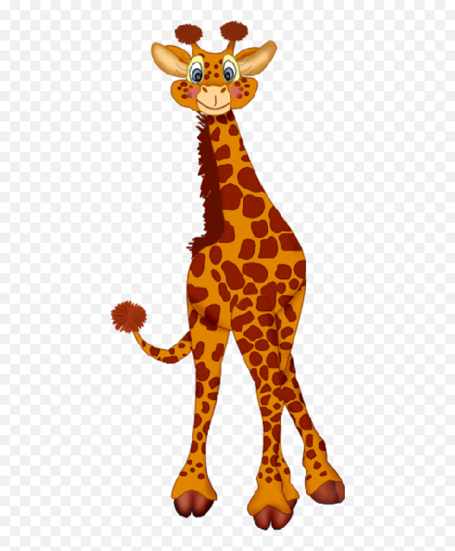 Giraffe Clipart Png - Clip Art Library Cartoon Giraffe Free Png Emoji,Giraffe Emoji Png